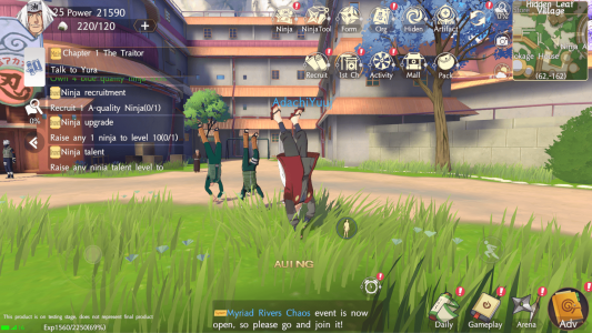 اسکرین شات 3 بازی NARUTO KAGE