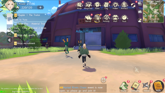 اسکرین شات 4 بازی NARUTO KAGE