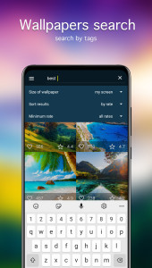 اسکرین شات 3 برنامه Nature Wallpapers 4K