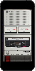 اسکرین شات 1 برنامه Cassette Player Recorder Pro