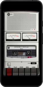 اسکرین شات برنامه Cassette Recorder Pro 1