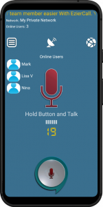 اسکرین شات 5 برنامه eZierCall Online Walkie Talkie