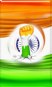 اسکرین شات برنامه India Flag Theme Photo frames & Live Wallpaper 8