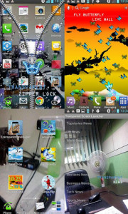 اسکرین شات 3 برنامه Transparent Screen Launcher