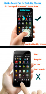 اسکرین شات 8 برنامه Mobile Cursor Mouse Touchpad