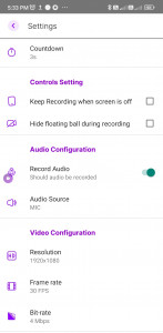 اسکرین شات 6 برنامه My Screen Recorder