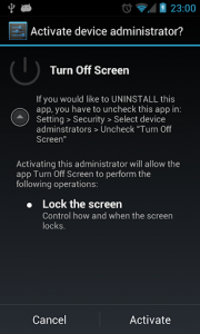 اسکرین شات برنامه Turn Off Screen 3