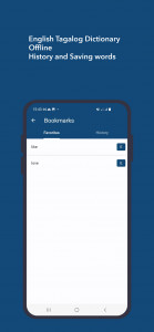 اسکرین شات 3 برنامه English Tagalog Dictionary