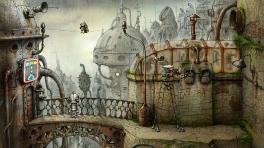 اسکرین شات 4 بازی Machinarium Demo