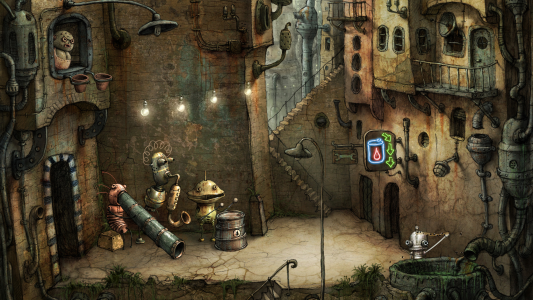 اسکرین شات 1 بازی Machinarium Demo