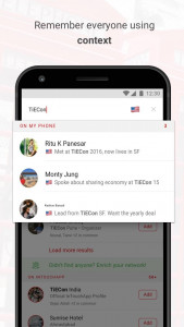 اسکرین شات 3 برنامه InTouch Contacts & Caller ID