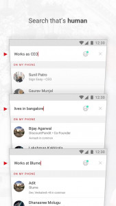 اسکرین شات 5 برنامه InTouch Contacts & Caller ID