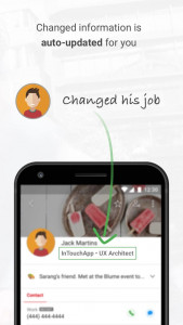 اسکرین شات 6 برنامه InTouch Contacts & Caller ID