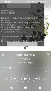 اسکرین شات برنامه Walkman Lyrics Extension 3