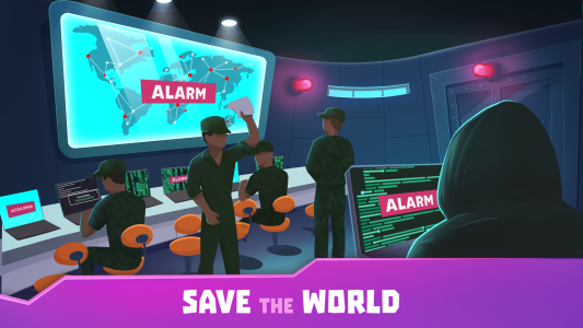 اسکرین شات 2 بازی Hacker or Dev Tycoon? Tap Sim