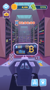 اسکرین شات بازی Bitcoin mining: idle simulator 6