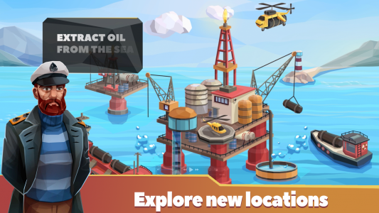 اسکرین شات بازی Oil Tycoon: Gas Idle Factory 4