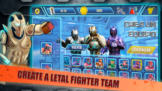 اسکرین شات بازی Steel Street Fighter 🤖 Robot boxing game 7