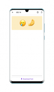 اسکرین شات برنامه HFonts - font & emoji manager 5