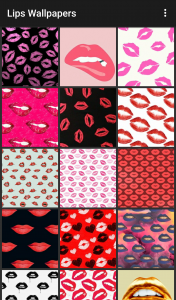 اسکرین شات برنامه Lips Wallpapers 1