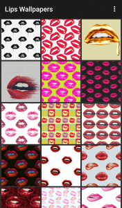 اسکرین شات برنامه Lips Wallpapers 2