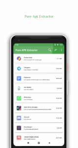 اسکرین شات برنامه Pure Apk Extractor: App Backup 2