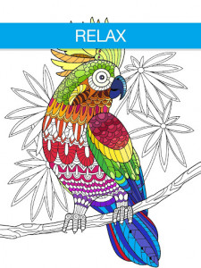 اسکرین شات برنامه Free Adult Coloring Book App | Animals 🦁🐼🐶 6