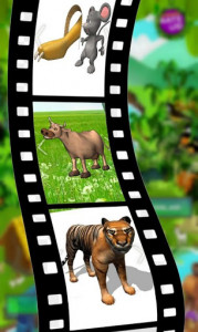 اسکرین شات برنامه Animals Sounds (3D) 6