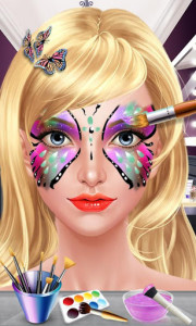 اسکرین شات بازی Face Paint Beauty SPA Salon 1