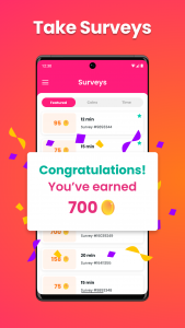 اسکرین شات 3 برنامه Poll Pay: Earn Money & Cash