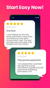 اسکرین شات 1 برنامه Poll Pay: Earn Money & Cash
