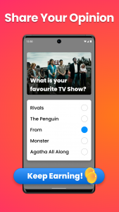 اسکرین شات 4 برنامه Poll Pay: Earn Money & Cash