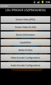 اسکرین شات برنامه Onvier - IP Camera Monitor 3