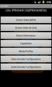اسکرین شات 3 برنامه Onvier - IP Camera Monitor