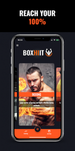 اسکرین شات برنامه Boxhiit - Boxing / Kickboxing workouts and more 4
