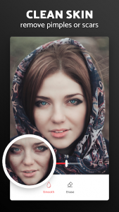 اسکرین شات برنامه Pixl - Face Retouch & Blemish Remover Photo Editor 4