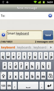 اسکرین شات 1 برنامه English for Smart Keyboard