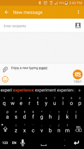 اسکرین شات برنامه Smart Keyboard Trial 1