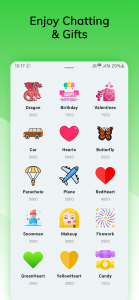 اسکرین شات 6 برنامه Talkinchat - Voice Rooms &Chat