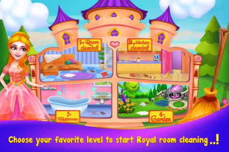 اسکرین شات برنامه Royal Room Cleaning 2