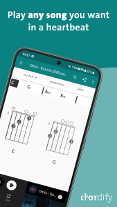 اسکرین شات 1 برنامه Chordify: Song Chords & Tuner