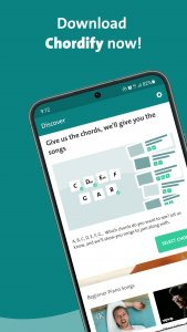 اسکرین شات برنامه Chordify: Song Chords & Tuner 6