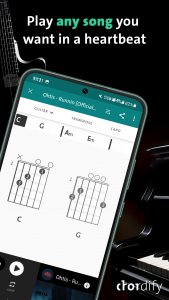 اسکرین شات برنامه Chordify: Song Chords & Tuner 1