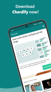 اسکرین شات 6 برنامه Chordify: Song Chords & Tuner
