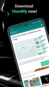 اسکرین شات برنامه Chordify: Song Chords & Tuner 6
