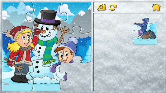 اسکرین شات 2 بازی Christmas Puzzles for Kids