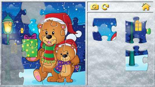 اسکرین شات بازی Christmas Puzzles for Kids 4