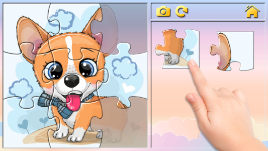 اسکرین شات 2 بازی Toddler Puzzles for Girls
