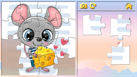 اسکرین شات 4 بازی Toddler Puzzles for Girls