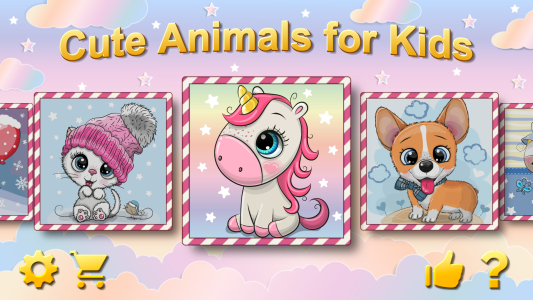 اسکرین شات 1 بازی Toddler Puzzles for Girls